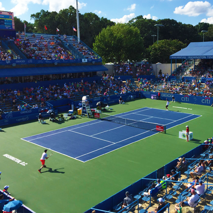 Proyectos importantes SportMaster sport surfaces Citi Open – Washington DC US Open Series & ATP 500 Pro Tour