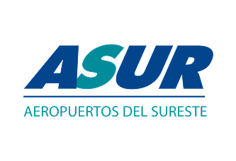 Logo Asur aeropuertos del sureste