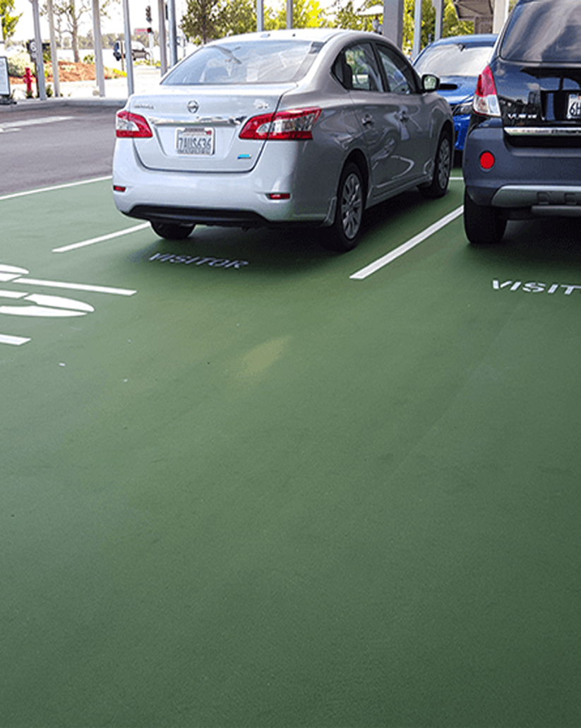 RECUBRIMIENTO CON COLOR PARA PAVIMENTO ASFALTICO COLORPAVE