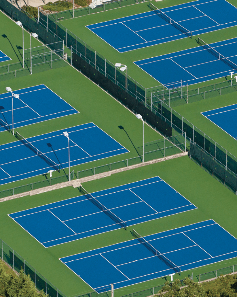 Superficie deportiva para cancha de tenis Sealmaster