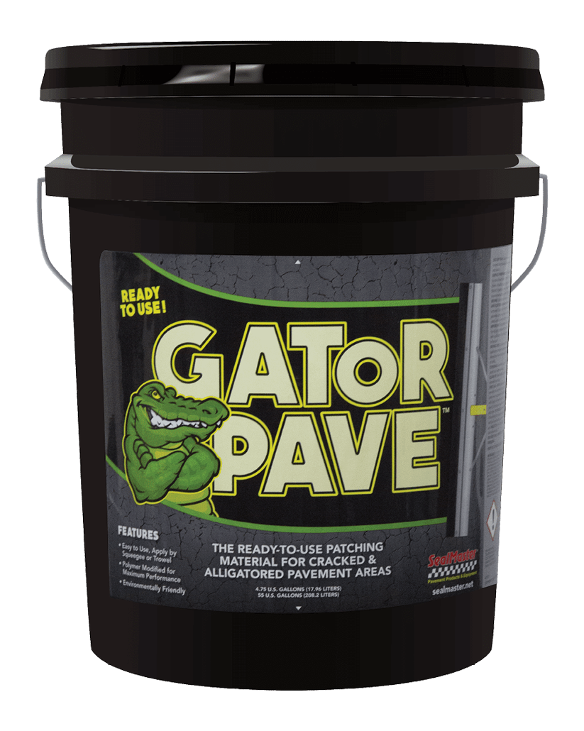 Gatorpave sellador de grietas tipo piel de cocodrilo en pavimentos de asfalto