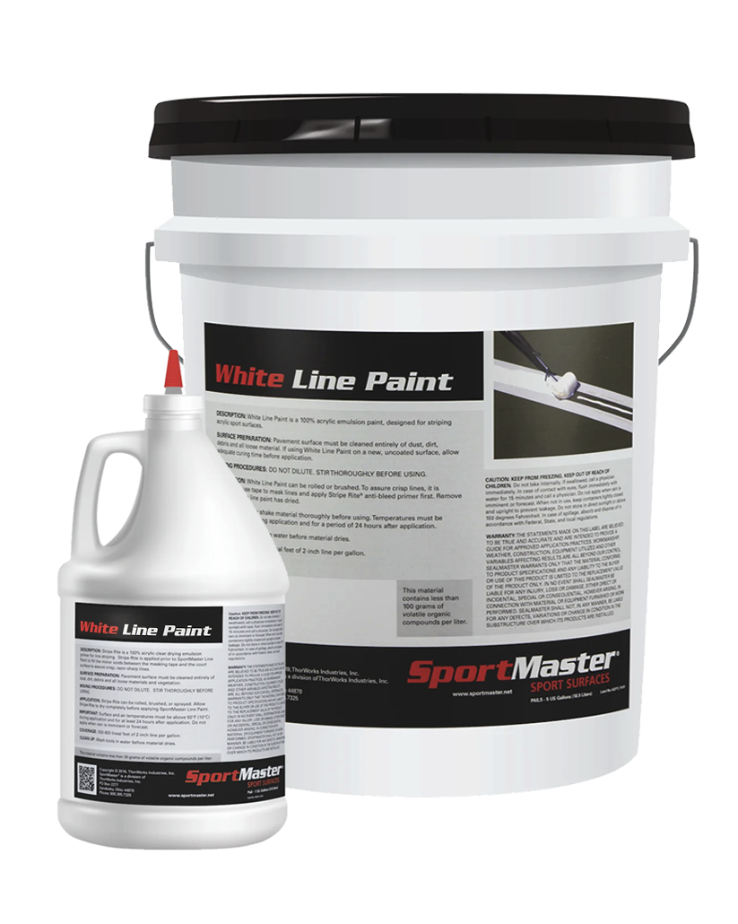 Pintura para lineas en canchas deportivas